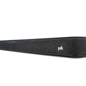 Polk Audio React Sound Bar, Dolby & DTS Virtual Surround Sound, Next Gen Alexa Voice Engine with Calling & Messaging Built-in, Expandable to 5.1 with Matching React Subwoofer & SR2 Surround Speakers