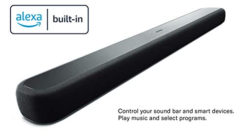 Yamaha ATS-2090 Sound Bar with Wireless Subwoofer, Bluetooth, and Alexa Voice Control Built-in (Renewed), Black