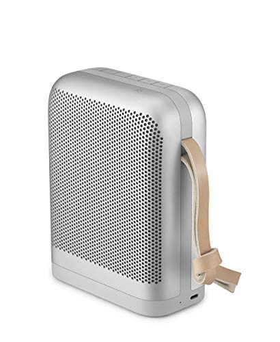 Bang & Olufsen Beoplay P6 Portable Bluetooth Speaker with Microphone, Natural