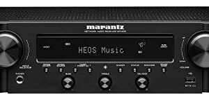 Marantz NR1200 AV Receiver, 2-Channel Home Theater Amp, Wi-Fi, Bluetooth, Heos + Alexa, Immersive Movies, Music & Gaming, Auto Low Latency Mode for Xbox One, Smart Home Automation