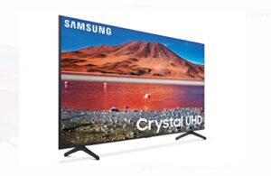samsung 43-inch tu-7000 series class smart tv | crystal uhd – 4k hdr – with alexa built-in | un43tu7000fxza, 2020 model (renewed)
