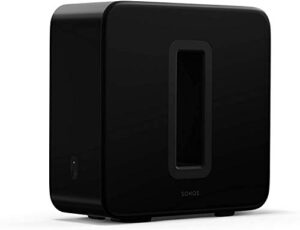 sonos sub – the wireless subwoofer for deep bass – black
