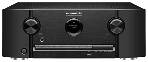 Marantz 8K UHD AVR SR5015 - 7.2 Ch (2020 Model) - Dolby Virtual Height Elevation with Built-in HEOS and Alexa Compatibility - Bluetooth Streaming & Home Automation