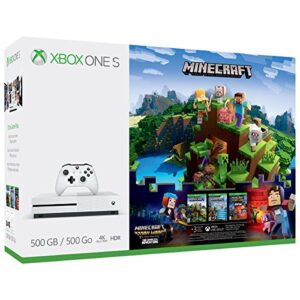 xbox one s 500gb console – minecraft complete adventure bundle [discontinued]