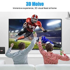 Android TV Box 10.0, T95 Super Android TV Box 2GB RAM 16GB ROM Quad-Core Media Player, Support 2.4GHz WiFi 4K H.265 3D USB 2.0, Smart TV Box Android Box for TV