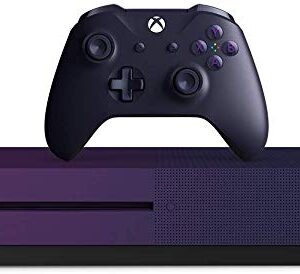 Microsoft Xbox One S 1TB Console - Fortnite Gradient Purple Special Edition Console (Game not included) (Renewed)