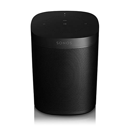 Sonos One (Gen 2) Two Room Set Voice Controlled Smart Speaker with Amazon Alexa Built in (2-Pack Black)