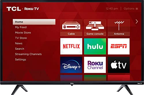 TCL 32S335 / 32S335 / 32S335 32 inch 3-Series HD LED Smart Roku TV (Renewed)