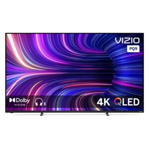 vizio 65-inch p-series 4k qled hdr smart tv w/voice remote, dolby vision, 4k 120hz gaming, alexa compatibility, p65q9-j01, 2022 model