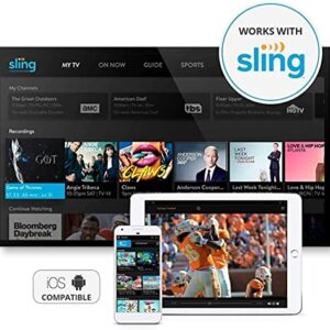 Sling Media AirTV | Dual-tuner Local Channel Streamer for TVs and Mobile Devices | DVR Capable | Built for Sling TV