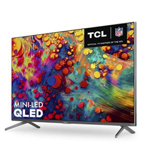 TCL 65-inch 6-Series 4K UHD Dolby Vision HDR QLED Roku Smart TV - 65R635, 2021 Model