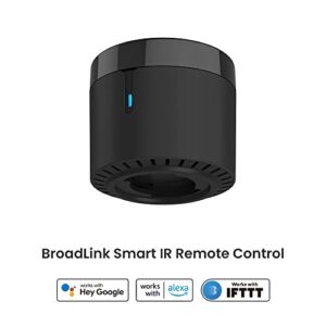 Broadlink RM4 Mini Smart Infrared Universal Remote Control by Smartphone from Anywhere Works with Google Assistant and Alexa