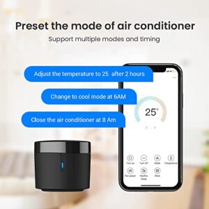 Broadlink RM4 Mini Smart Infrared Universal Remote Control by Smartphone from Anywhere Works with Google Assistant and Alexa