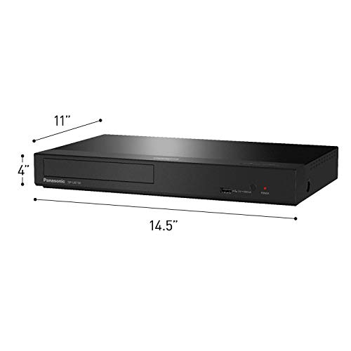 Panasonic 4K Blu Ray Player, Ultra HD Premium Video Playback and Hi-Res Audio - DP-UB150-K (Black)