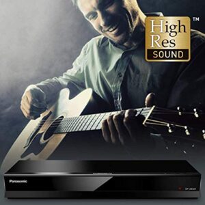 Panasonic 4K Blu Ray Player, Ultra HD Premium Video Playback and Hi-Res Audio - DP-UB150-K (Black)