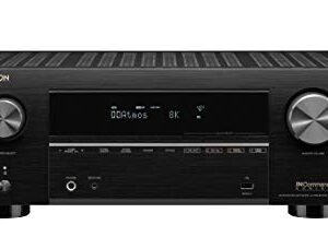 Denon AVR-X3700H 8K Ultra HD 9.2 Channel (105Watt X 9) AV Receiver 2020 Model - 3D Audio & Video with IMAX Enhanced, Built for Gaming, Music Streaming, Alexa + HEOS