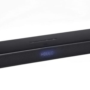 JBL JBL2GBAR51IMBLKAM Bar 5.1 Soundbar with Built-in Virtual Surround, 4K and 10" Wireless Subwoofer (Renewed)