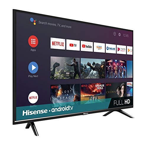 Hisense 40-Inch 40H5500F Class H55 Series Android Smart TV with Voice Remote (2020 Model)