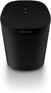 sonos one sl – microphone-free smart speaker – black (renewed)