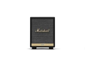 marshall uxbridge home voice speaker with amazon alexa built-in, black