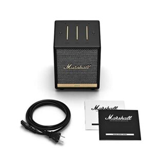 Marshall Uxbridge Home Voice Speaker with Amazon Alexa Built-In, Black