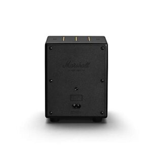 Marshall Uxbridge Home Voice Speaker with Amazon Alexa Built-In, Black