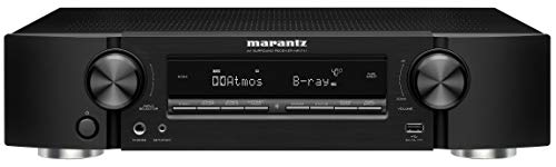 Marantz NR1711 8K Slim 7.2 Channel Ultra HD AV Receiver (2020 Model) – Wi-Fi, Bluetooth, HEOS Built-in, Alexa & Smart Home Automation - 8K Videos & Multi-Room Streaming