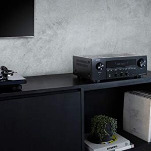 Denon DRA-800H 2-Channel Stereo Network Receiver for Home Theater | Hi-Fi Amplification | Connects to All Audio Sources | Latest HDCP 2.3 Processing with ARC Support | Compatible with Amazon Alexa