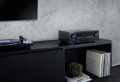 Denon DRA-800H 2-Channel Stereo Network Receiver for Home Theater | Hi-Fi Amplification | Connects to All Audio Sources | Latest HDCP 2.3 Processing with ARC Support | Compatible with Amazon Alexa