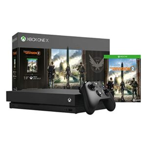 xbox one x 1tb console – tom clancy’s the division 2 bundle (discontinued)