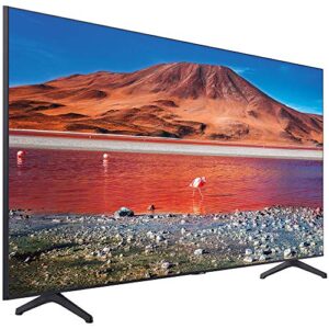 SAMSUNG UN43TU7000FXZA 43 inch 4K Ultra HD Smart LED TV Bundle with CPS Enhanced Protection Pack