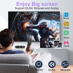 Android Tv Box 10.0 4GB RAM 64GB ROM with 2.4G 5G WiFi Tv Box Support 3D 4K 6K USB2.0 H.265 BT4.1 with Mini Keyboard