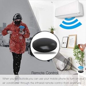 Smart IR Remote Control,All in One IR Blaster Control, Universal WiFi Infrared Remote Control for TV DVD Air Conditioner STB etc,Compatible with Alexa, Google Assistant