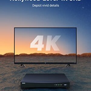 ANNKE 4K 8 Channel AI DVR with Human/Vehicle Detection, 5-in-1 H.265+ Security Digital Video Recorder Works with Alexa, Supports 8CH Analog and 4CH 8MP IP Cameras for Home CCTV System, 1TB Hard Drive