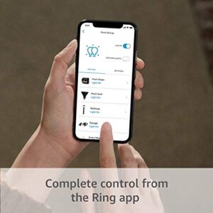 Ring A19 Smart LED Bulb, White (Bridge required)