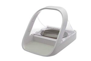 sureflap sure petcare surefeed – microchip pet feeder – automatic pet feeder makes meal times stress-free, mpf001