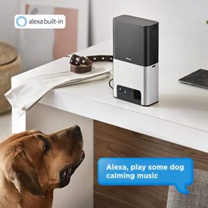 Petcube Bites 2 Wi-Fi Pet Camera with Treat Dispenser & Alexa Built-in, for Dogs and Cats. 1080p HD Video, 160 Full-Room View, 2-Way Audio, Sound/Motion Alerts, Night Vision, Pet Monitor