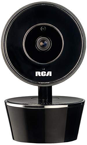 RCA Pet Camera for Dog & Cat Parents - WiFi Pet Security Camera with HD Video, 2 Way Audio, Night Vision, Motion & Sound Alerts & Phone App to Monitor & Talk to Your Pets, White, Small