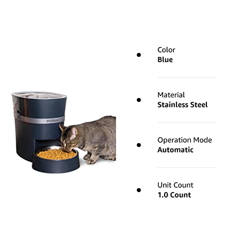 PetSafe Smart Feed - Electronic Pet Feeder for Cats & Dogs - 6L/24 Cup Capacity - Programmable Mealtimes - Alexa, Apple & Android Compatible - Backup Batteries Ensure Meal Delivery During Power Outage