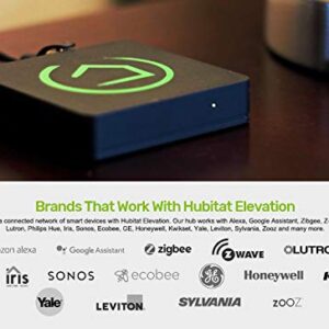 Hubitat Elevation Home Automation Hub (Model C-7) Compatible with Alexa, HomeKit, Google Home, Zigbee, Z-Wave, Lutron