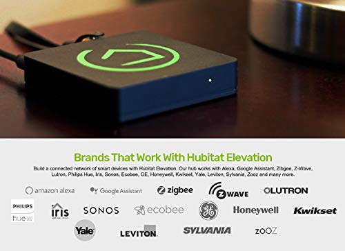 Hubitat Elevation Home Automation Hub (Model C-7) Compatible with Alexa, HomeKit, Google Home, Zigbee, Z-Wave, Lutron