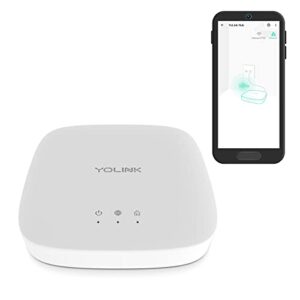 yolink hub – central controller only for yolink devices, 1/4 mile world’s longest range smart hub lora enabled smart home automation hub smart home security monitoring gateway