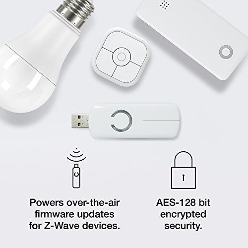 Aeotec Z-Stick Gen5 Z-Wave Hub Z-Wave Plus USB to Create Gateway (Ordinary White)