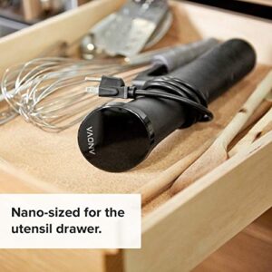 Anova Culinary AN400-US00 Nano Sous Vide Precision Cooker, 12.8" x 2.2" x 4.1", Black