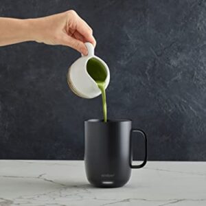Ember Temperature Control Smart Mug 2, 14 oz, Black, 80 min. Battery Life - App Controlled Heated Coffee Mug - Improved Design