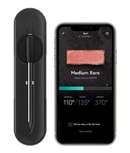 yummly smart meat thermometer with wireless bluetooth connectivity