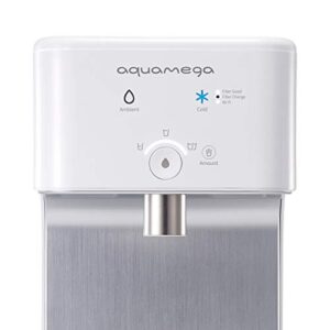 Coway Aquamega 200C Countertop Water Purifier with a cold-water setting, a new advanced filter, and Coway Io-Care app connectivity