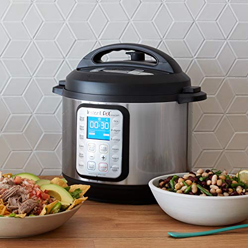 Instant Pot Smart Wifi 6 Quart Multi-use Electric Pressure, Slow, Rice Cooker, Yogurt, Cake Maker, Sauté, Steamer and Warmer, Silver