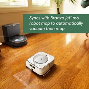 iRobot Roomba j7+ (7550) Self-Emptying Robot Vacuum – Identifies and avoids obstacles like pet waste & cords, Empties itself for 60 days, Smart Mapping, Works with Alexa, Ideal for Pet Hair, Graphite