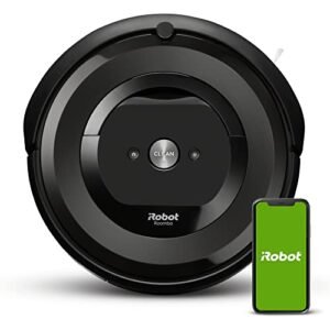irobot roomba e5 (5150) robot vacuum – wi-fi connected, works with alexa, ideal for pet hair, carpets, hard, self-charging robotic vacuum, black